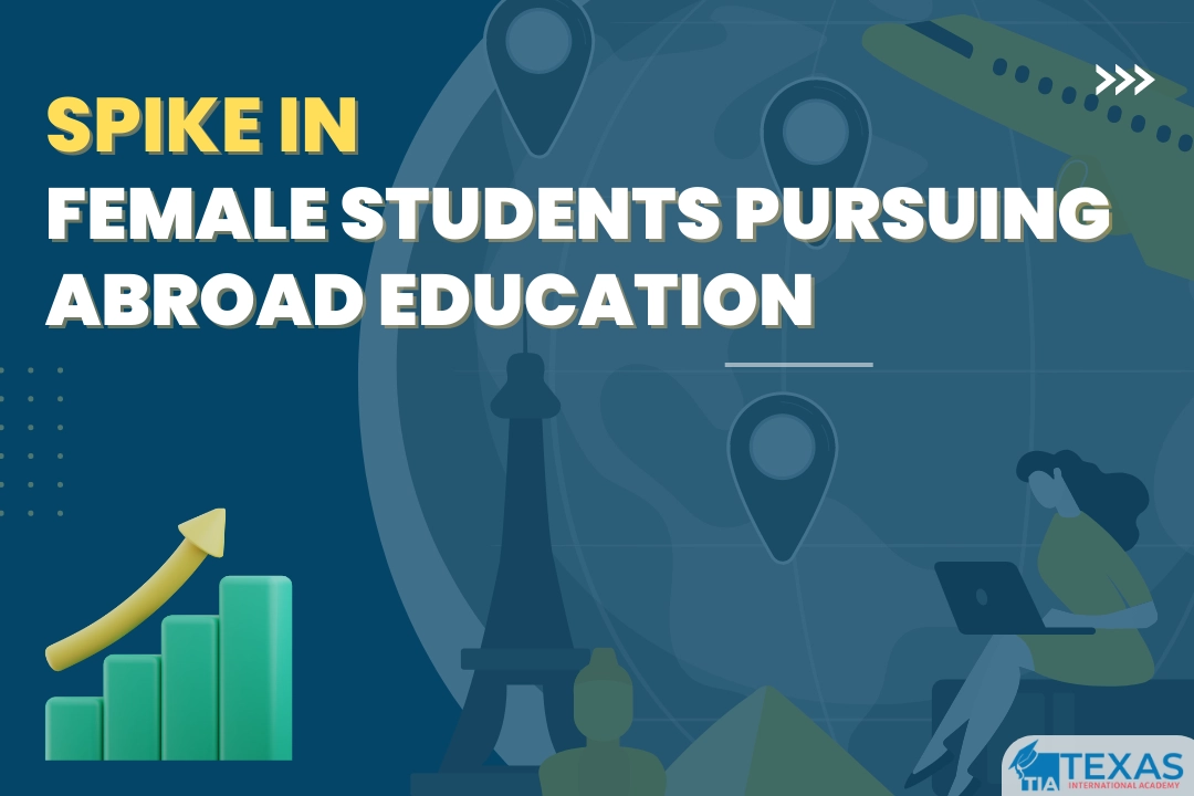 Spike in female students studying abroad