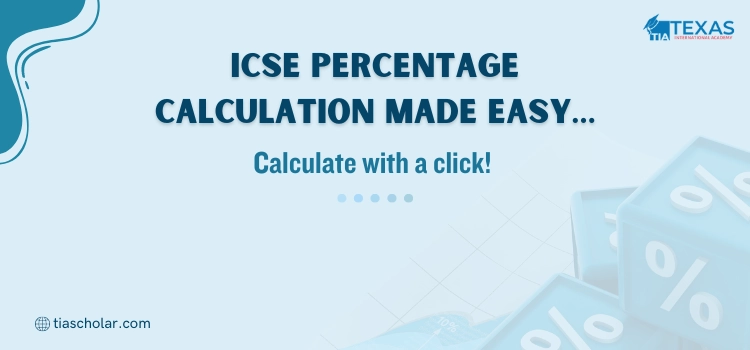 ICSE Percentage Calculation