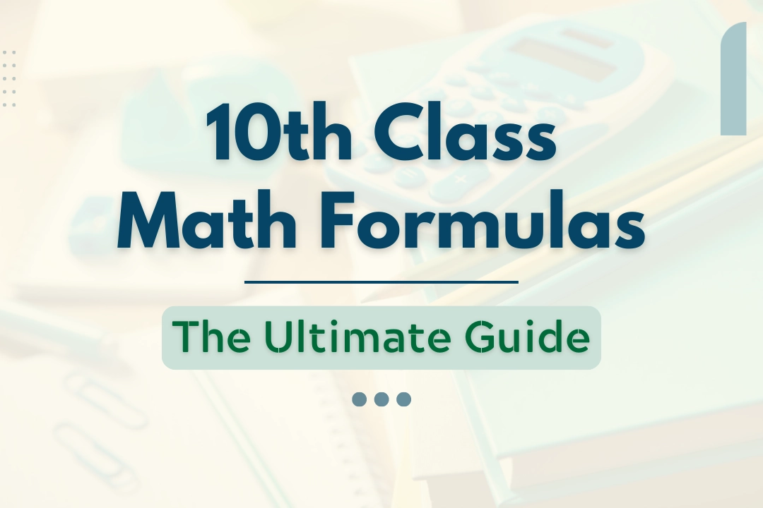 10th class math formulas