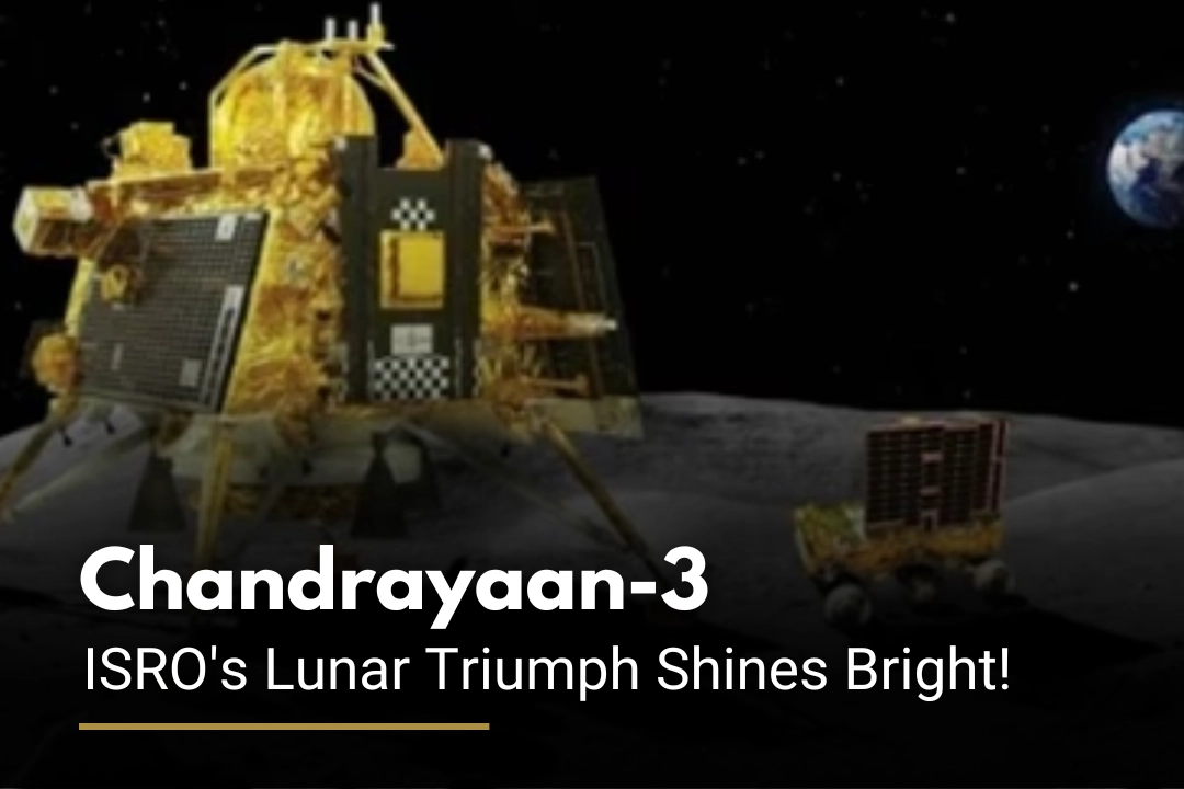 Vikram Lander on the lunar surface