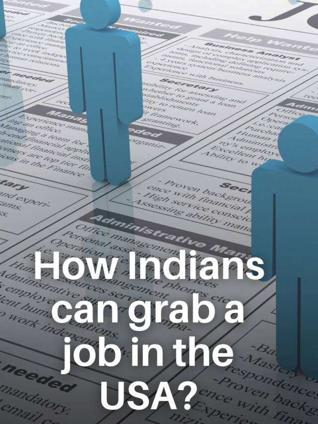 Indians job in the USA