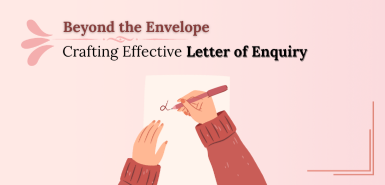 Letter of Enquiry for Class 10: Format and Examples