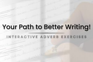 Adverb Exercises blog post feature image