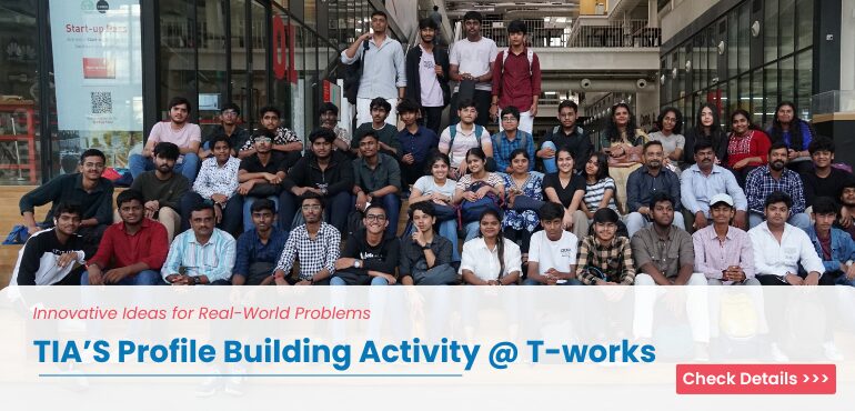 TIA students' activity at T works blog banner image