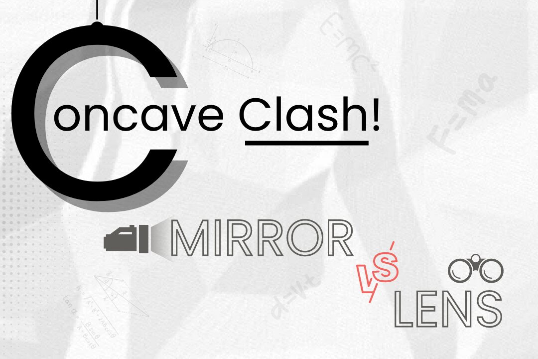 Difference between Concave mirror and lens blog post feature image