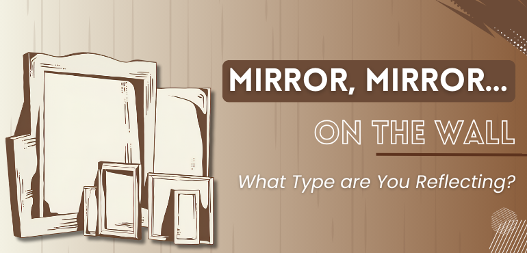 Types of mirrors blog post banner image