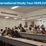 TIA Students seated in a lecture hall engaging in a classroom session.